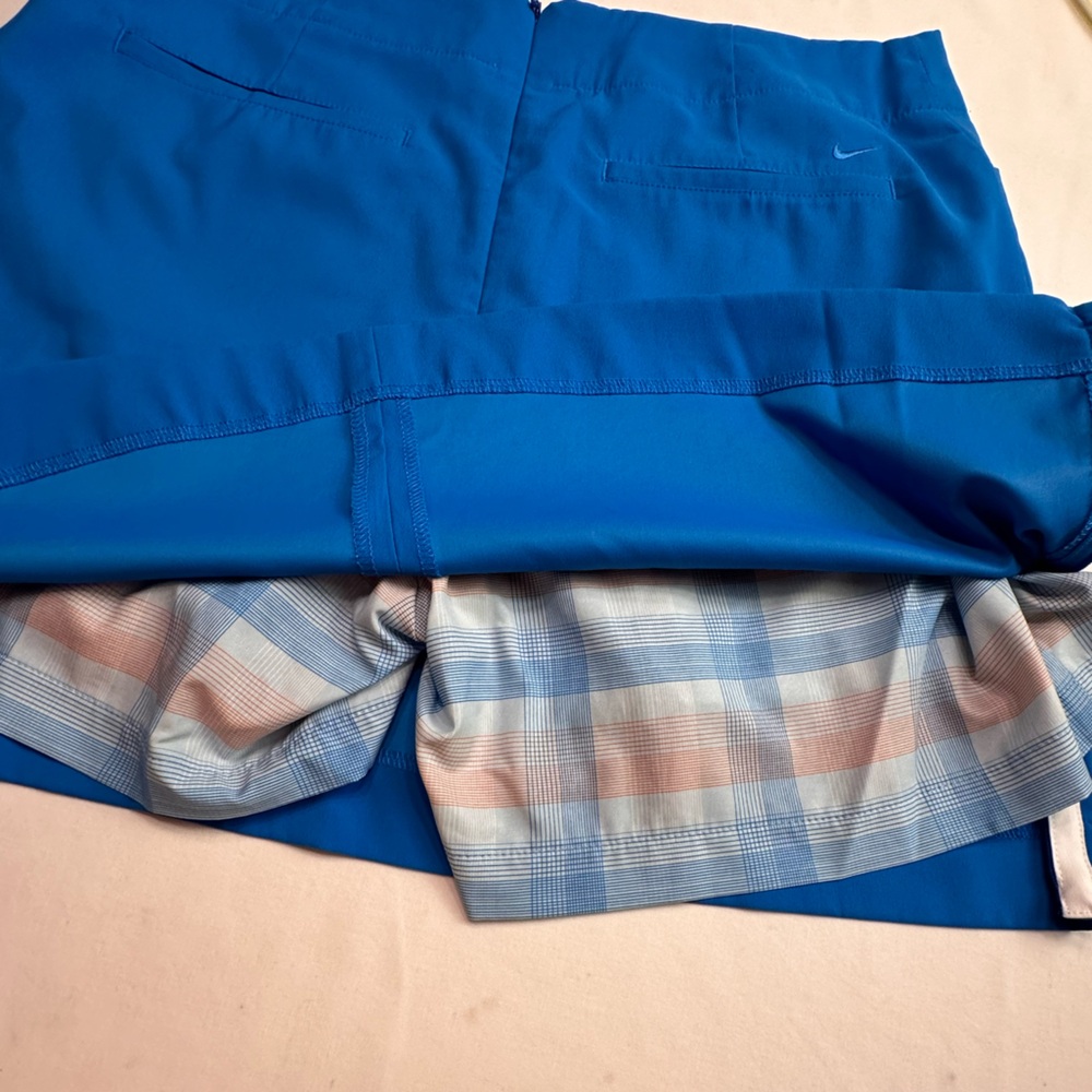 NIKE GOLF SKORT Turquoise with POCKETS! Size 10 - Picture 6 of 9